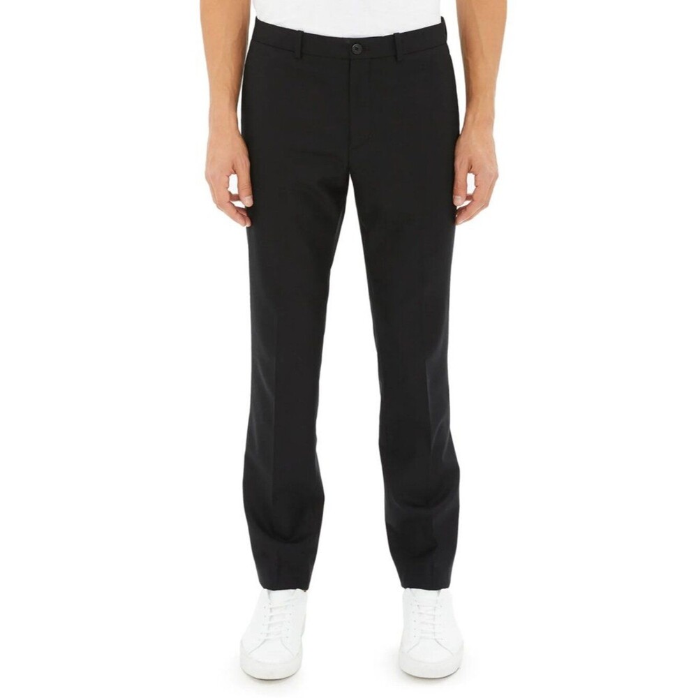 Theory Mens Black Zaine Pant, Gearheart Twill (Stretch Wool), Size 31x31, GUC